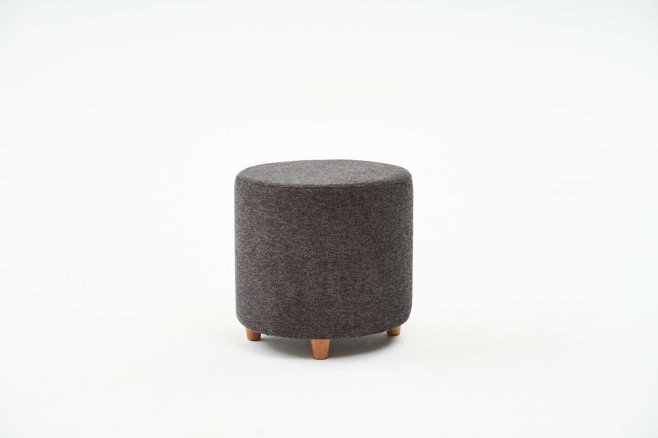 Taburet, Atelier del Sofa, 825BLC2408, Lemn, Antracit / Cupru - view 2