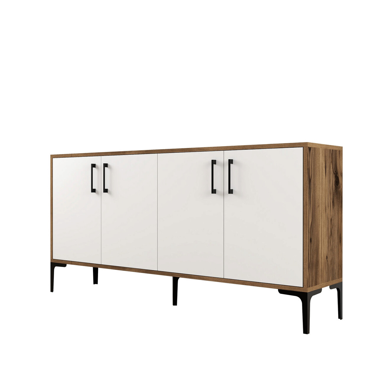 Consola, Hommy Craft, Kiev 160, 160x78x35 cm, Nuc/Alb
