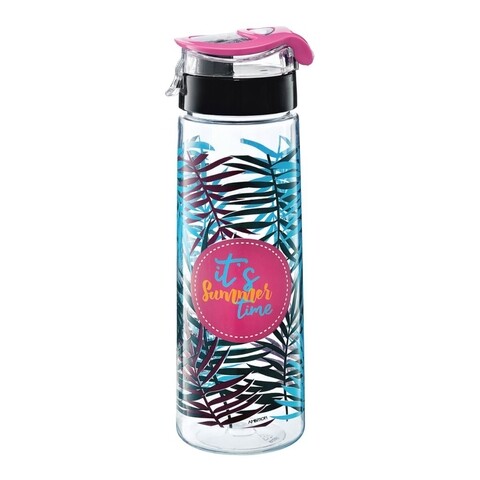 Sticla de apa Fit, Ambition, 730 ml, plastic, roz