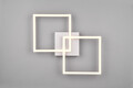 Plafoniera Trail, RL, 44.5x39.5x6.9 cm, 20W, 1x SMD, metal, gri