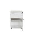 Noptiera, Adore, KMD-511-BB-1, 40x57x39 cm, PAL, Alb