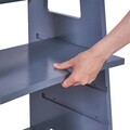 Turn de activitati multifunctional, U-Grow, 47x41x90 cm, lemn de pin/MDF, albastru