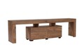 Comoda TV, Nordure, Enclave, 180x50x31 cm, PAL, Maro