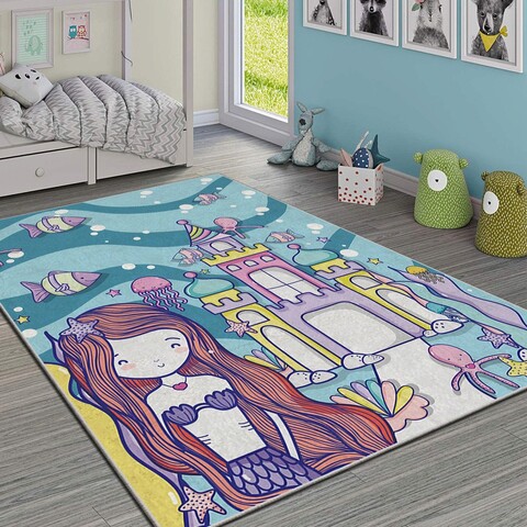 Covor, hmi kdc-16, 140x220 cm, poliester, multicolor