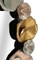 Oglinda decorativa, Mauro Ferretti, Mixy, Ø 75.5 x 5.5 cm, fier/mdf/sticla, multicolor