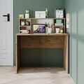 Birou, Hanah Home, 2635, 100x105.8x55 cm, PAL MELAMINAT, Maro