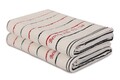 Set 2 prosoape de baie 407,  Beverly Hills Polo Club, 70x140 cm, bumbac, alb