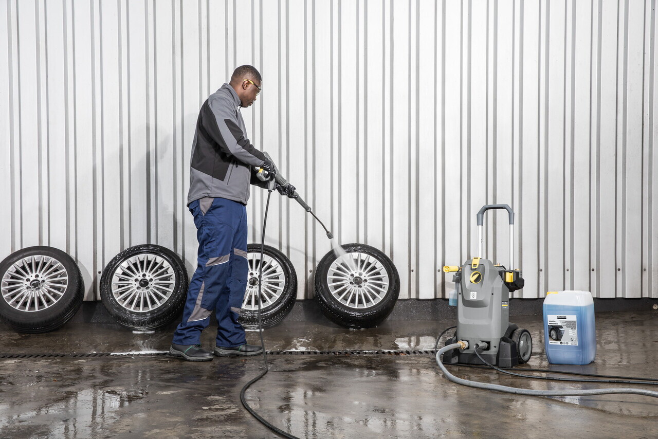 Aparat de spalat cu presiune profesional HD 6/15 M, Karcher, gri — imaginea 3