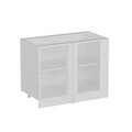 Dulap pentru bucatarie, Hanah Home, Minar, 105x72x56 cm, Alb / Dore