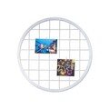 Decoratiune de perete, Moodboard 7, Metal, Dimensiune: 55 x 55 cm, Argintiu