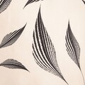 Lenjerie de pat dubla Felicity, Homla, 3 piese, 160x200 cm, microfibra din poliester, bej/negru