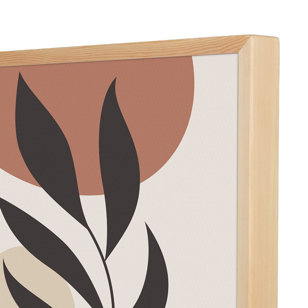 Tablou decorativ, Cc-D-Ah-1030 45 x 60, Canvas, Cadru: 100% LEMN (Grosime: 18 mm), Multicolor - view 3
