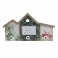 Cuier cu rama foto Flamingo, InArt, 26.5 x 47.5 cm, lemn, multicolora