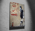 Tablou decorativ, WY23 (50 x 70), 50% bumbac / 50% poliester, Canvas imprimat, Multicolor