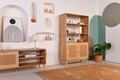 Corp biblioteca, Wolina, Jüt Bookshelf, 40x90x110 cm, Lemn, Stejar