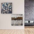 Tablou decorativ Branch Bloom, Versa, 80 x 80 cm, canvas