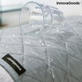 Husa de protectie reversibila pentru canapea 3 locuri, SoFree InnovaGoods, 275x181 cm, poliester, gri