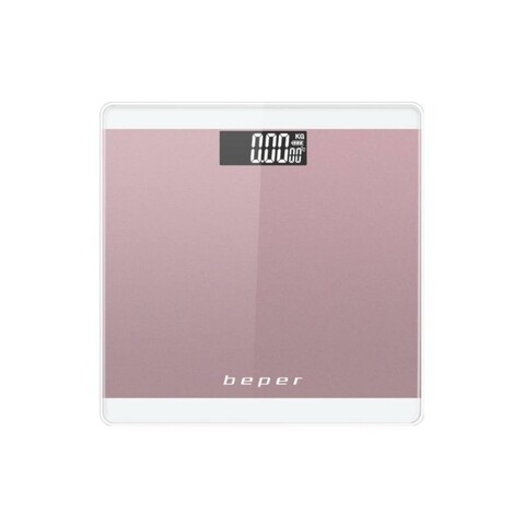 Cantar electronic de persoane 40.822p, beper, display lcd, sticla