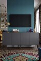 Consola, Hanah Home, Gumus 150, 150x79x32 cm, Antracit