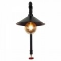 Aplica de perete All Design, metal, 48x23x29 cm, Black