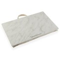 Tava pentru servire cu perna Marble, Versa, 48 x 30 x 4 cm, MDF/textil