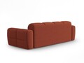 Canapea 4 locuri, Lisa-193, Micadoni Home, 256x101x77 cm, tesatura structurata, corai