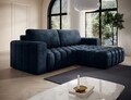 Coltar extensibil dreapta 4 locuri ELTAP, Bon-37, Bonett, 250x175x92 cm, lemn/poliester, albastru inchis