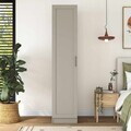 Dulap pentru haine, Hanah Home, BA310, 45x210x57.5 cm, Gresie