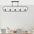 Lustra, Fulgor, 942FLG1142, Metal, Negru
