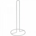 Suport prosoape de bucatarie Household, Metaltex, 32 cm, metal/invelis din plastic LDPE, alb