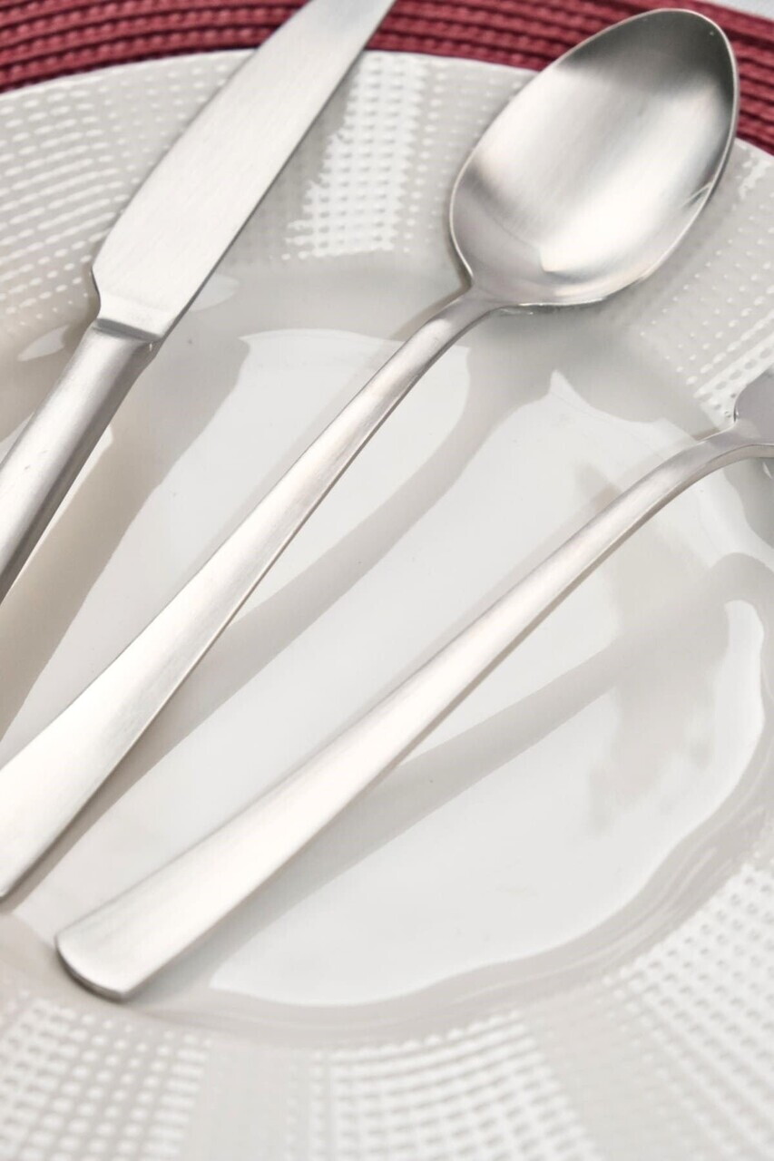 Set tacamuri, Hermia, 311MBL1712, Inox, Furculiță de masă: 16,2 x 3 cm (6 bucăți), Argintiu - view 4