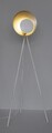 Lampadar Design, Bizzotto, 87x56x155 cm, 1 x E27, 60W, otel, alb