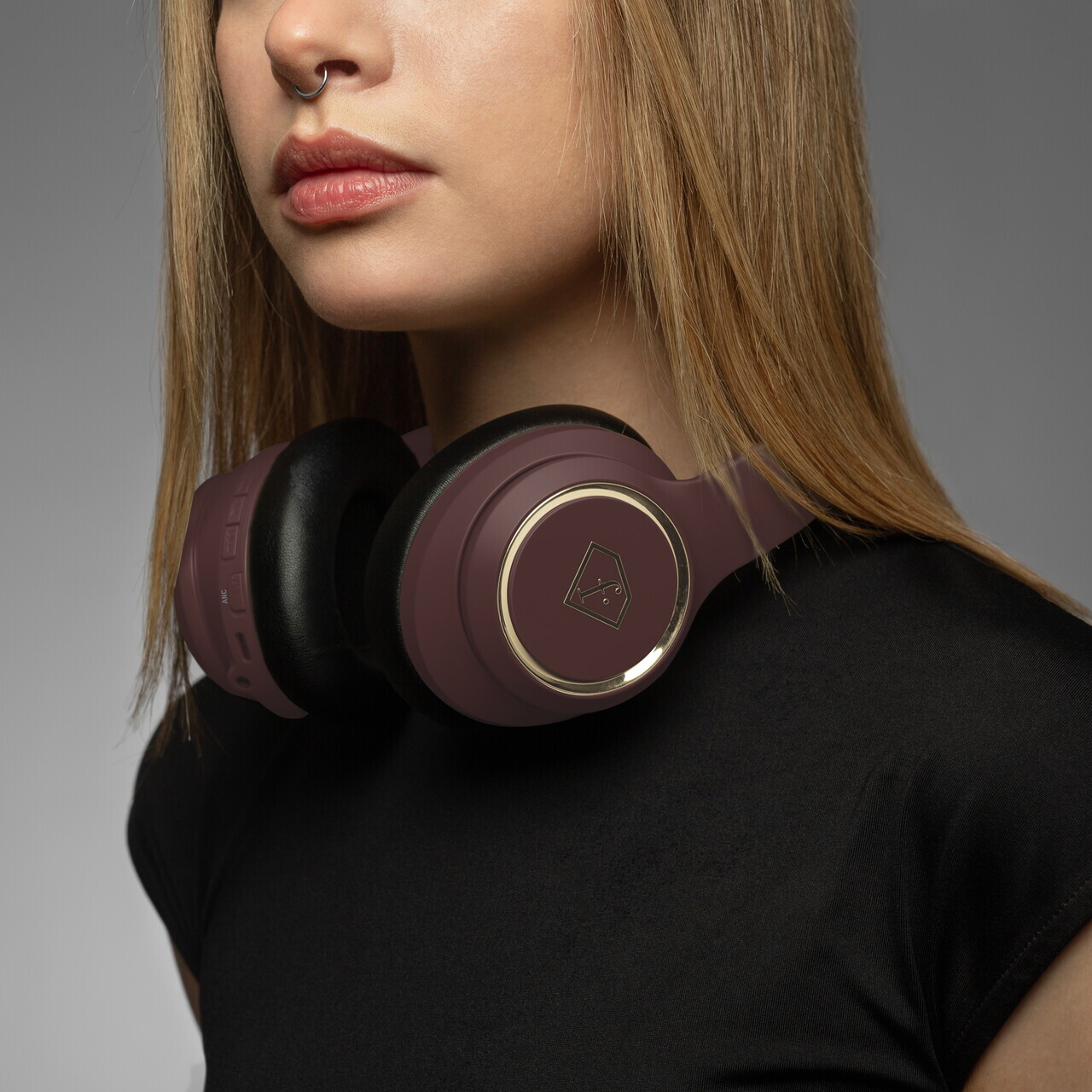 Casti wireless ANC Fashion TV, Headphones, 17x18.5x8 cm, visiniu - imagine 8