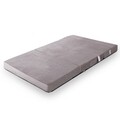 Canapea extensibila 2 locuri, Salida, 363SLD1130, Textil, Gri deschis