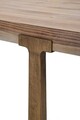 Masa dining Ankara, Mauro Ferretti, 150x90x78 cm, MDF/fier, maro/auriu