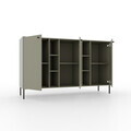 Comoda ADRK, Tili 3D 6P, 157.7x40.8x95 cm, PAL laminat, verde eucalipt