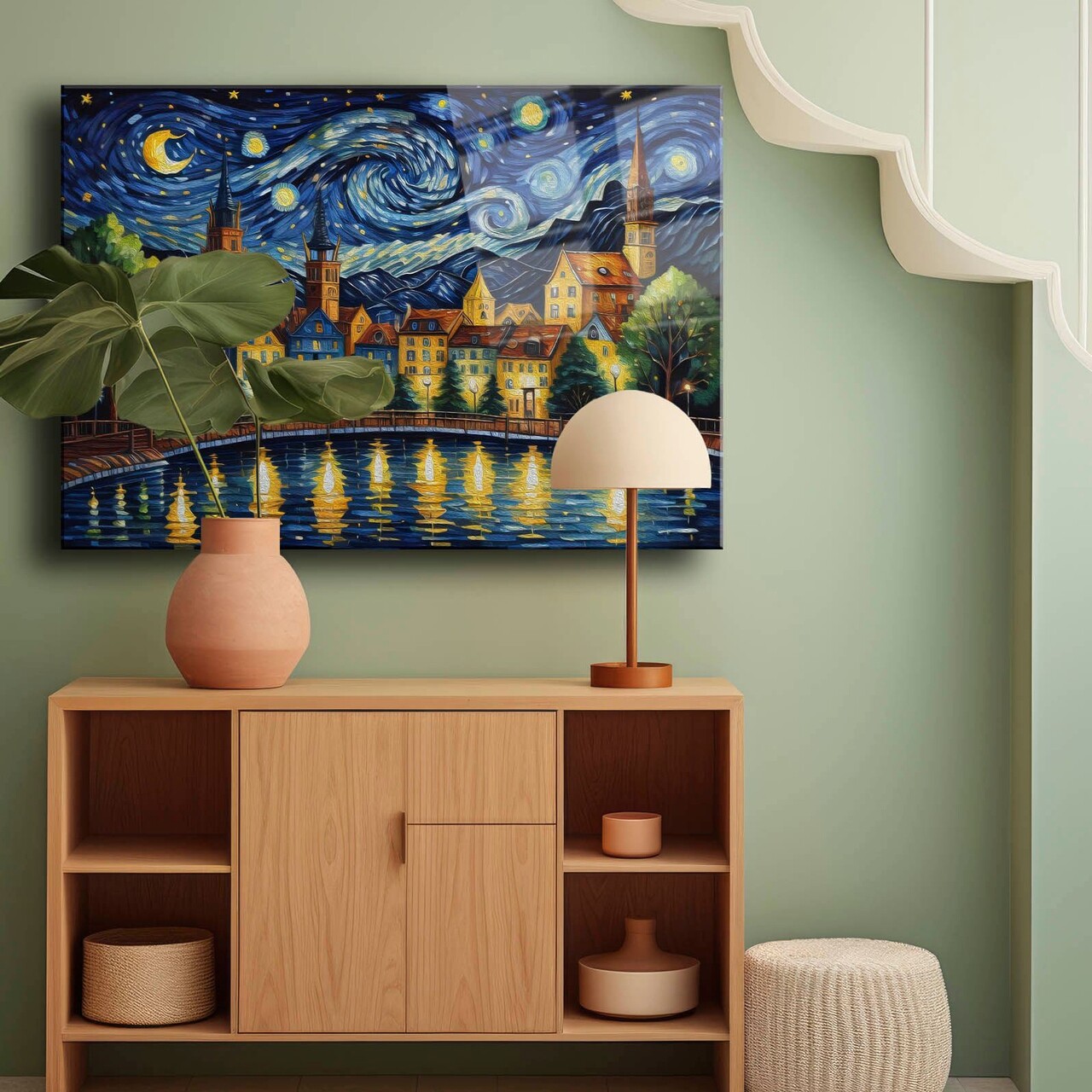 Tablou decorativ, Camtbl-041, Dimensiune: 60 x 90 cm, Multicolor - view 2