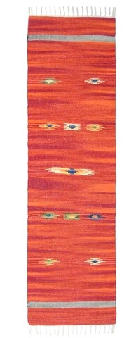 Covor Kilim, Country 160, Baketo, 100% bumbac, lucrat manual, 60x200 cm