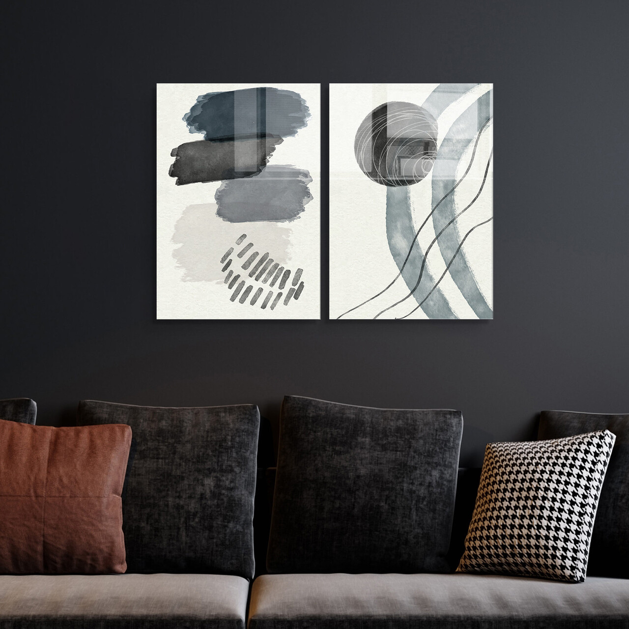 Tablou decorativ (2 Pieces), 1998, 70 x 100 cm (2 bucăți), Multicolor - view 2