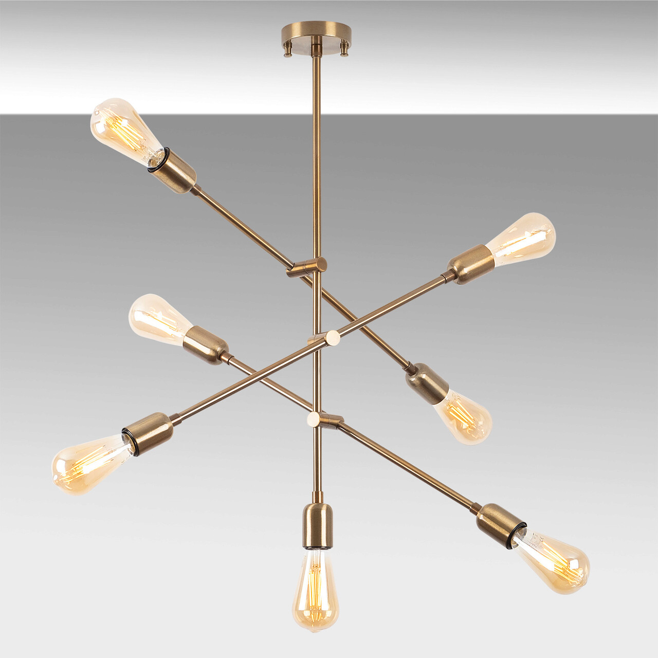 Lustra, Fulgor, 942FLG1122, Metal, Vintage - 2 | YEO