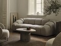 Coltar stanga 4 locuri, Diana-192, Micadoni Home, 334x182x72 cm, catifea structurata, antracit