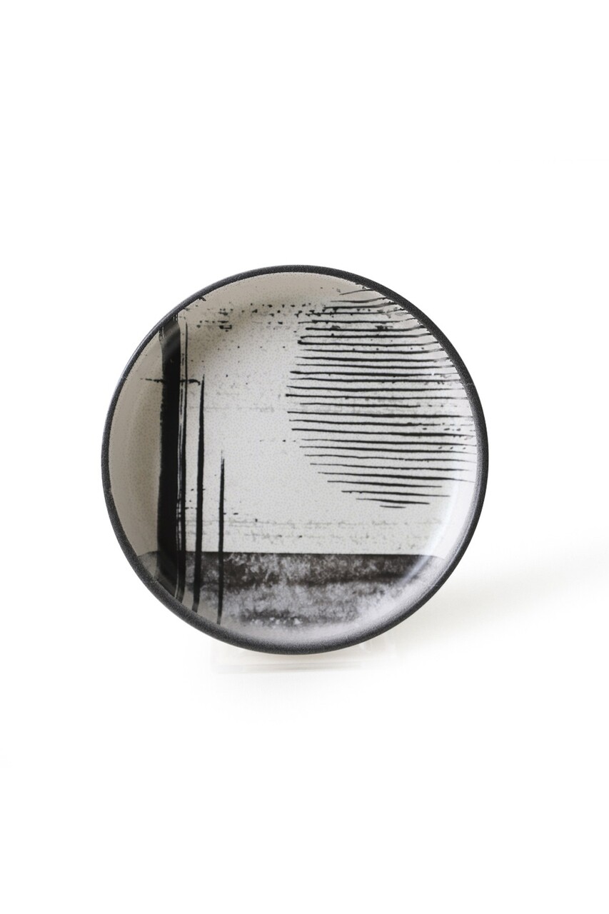 Set boluri ceramice (6 bucăți), L'essentiel Maison, 275KRM2360, Antibacterian, Alb/Negru - view 4