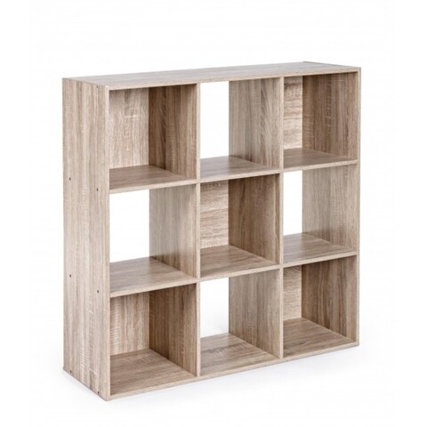 Biblioteca, mila, bizzotto, 91.2x29.7x91.2 cm, pal melaminat