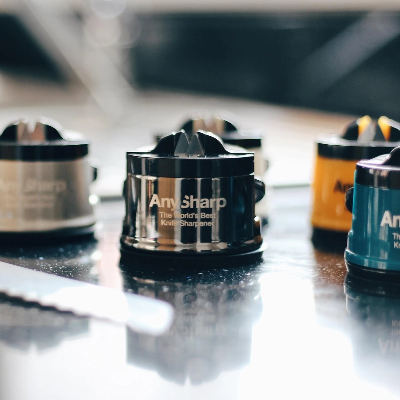 Ascutitor de cutite Pro Wolfram, AnySharp - imagine 3