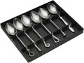 Set 6 linguri Assorted, Jean Dubost, inox, argintiu