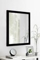 Oglinda decorativa, Leona, Framed, 40x55 cm, Plastic, Negru
