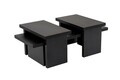 Masuta de cafea, Nordure, Sanctuary, Negru din lemn
