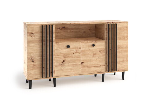 Comoda ADRK, Livia 04, 160x40x92.5 cm, PAL laminat, artisan