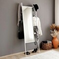 Oglinda Cheval, Neostill, Dekoratif Boy Aynası / Vestiyer A900, 55x170 cm, Alb
