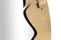 Oglinda decorativa Lady Luxy -A, Mauro Ferretti, Ø 80 cm, fier, auriu